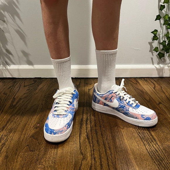 Nike Air Force one hydro dipped